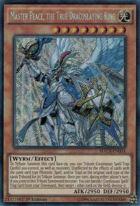 Maximum Crisis - MACR-EN024 : Master Peace, the True Dracoslaying King (Secret Rare) (1st Edition) (8036303306999)