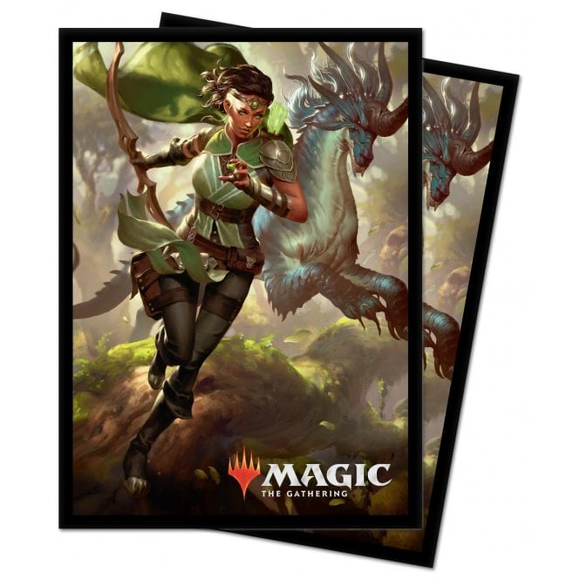 Card Sleeves - Magic The Gathering - Vivien, Monsters' Advocate - Ikoria: Lair of Behemoths - QTY: 100 (7962902331639)