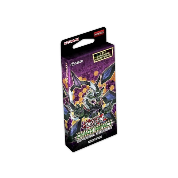 Yu-Gi-Oh! - Booster Pack - Chaos Impact Special Edition (1st edition) (7943300940023) (7943603454199)