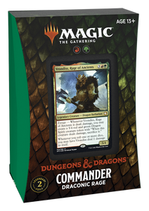 Magic The Gathering - Commander Deck - Dungeons & Dragons: Adventures in the Forgotten Realms  - Draconic Rage (7943293960439) (7943602995447)