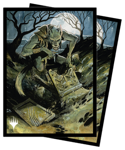 Card Sleeves - Magic The Gathering  - Graveyard Glutton - Innistrad: Midnight Hunt - QTY: 100 (7962879459575)
