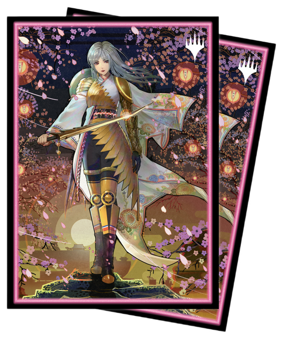 Card Sleeves - Magic The Gathering  - The Wandering Emperor - Kamigawa Neon Dynasty - QTY: 100 (7962837352695)