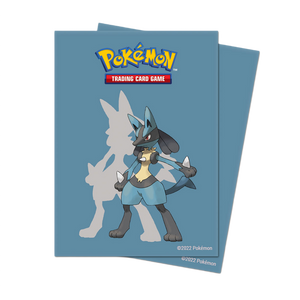 Card Sleeves - Pokemon - Lucario - QTY: 65 (7949629227255)