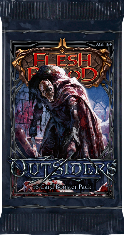 Flesh & Blood - Booster Pack - Outsiders (16 cards) (7952133325047)