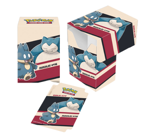 Ultra Pro - Full View Deck Box - Snorlax & Munchlax (7946250453239)