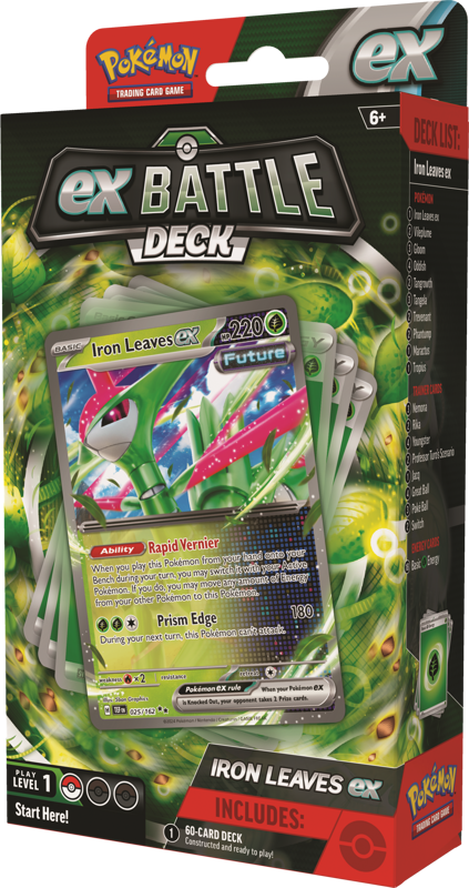 Pokemon - EX Battle Deck - Iron Leaves EX (9542046515447)