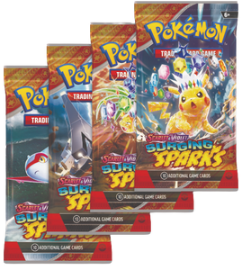 Pokemon - 4x Booster Packs (Artset) - Scarlet & Violet Surging Sparks (9503380865271)