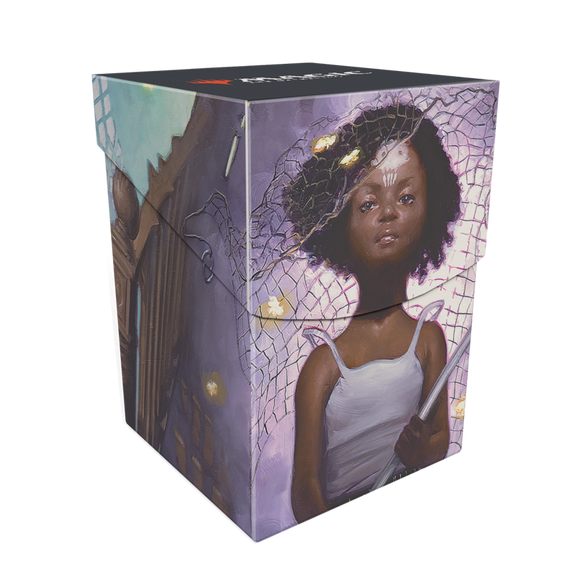 Deck Box - Magic The Gathering - Aminatou, Veil Piercer - Duskmourn - QTY: 100+ (9536232095991)