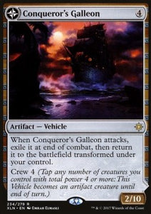 MTG - Ixalan - 234/279 : Conqueror's Galleon / Conqueror's Foothold (Non Foil) (9508701831415)