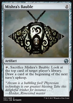 Iconic Masters - 221/249 : Mishra's Bauble (Non Foil)
