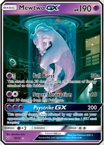 SUN AND MOON, Shining Legends - 78/68 : Mewtwo GX (Secret Rare) (14846154932605)