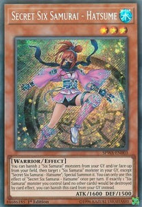 Spirit Warriors - SPWA-EN003 : Secret Six Samurai - Hatsume (Secret Rare) (1st Edition) (8036595433719)