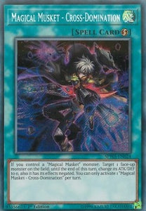 Spirit Warriors - SPWA-EN024 : Magical Musket - Cross-Domination (Secret Rare) (1st Edition) (8052015497463)