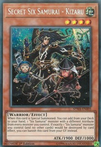 Spirit Warriors - SPWA-EN005 : Secret Six Samurai (Secret Rare) (1st Edition) (8036303995127)