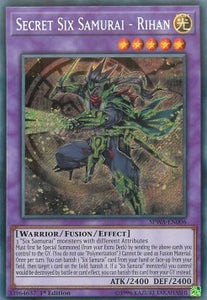 Spirit Warriors - SPWA-EN006 : Secret Six Samurai - Rihan (Secret Rare) (1st Edition) (8036595302647)