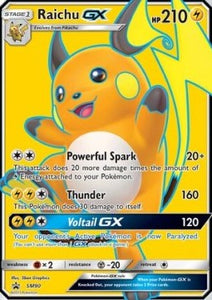 SUN AND MOON, Black Star Promo - SM90 : Raichu GX (Full Art) (8410431062263)