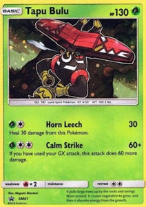 SUN AND MOON, Black Star Promo - SM061 : Tapu Bulu(Holo) (8176731160823)