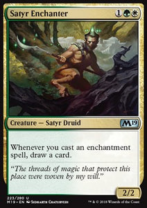 MTG - Core Set 2019 - 223/280 : Satyr Enchanter (Non Foil) (9519096594679)