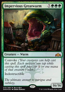 MTG - Buy a Box Promos - 273/249 : Impervious Greatwurm (Foil) (8370895913207)