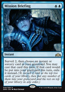 MTG - Guilds of Ravnica - 044/259 : Mission Briefing (Non Foil) (8376907268343)