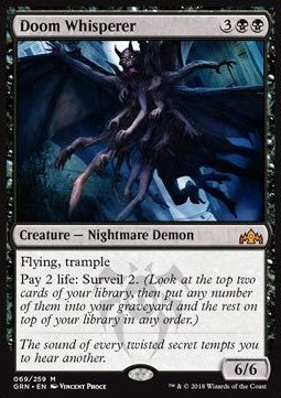 MTG - Guilds of Ravnica - 069/259 : Doom Whisperer (Non Foil) (8376907694327)