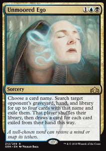 MTG - Guilds of Ravnica - Commander - 212/259 : Unmoored Ego (Non Foil) (8350556750071)