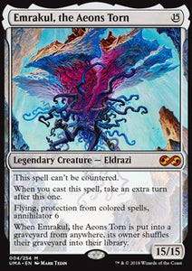 MTG - Ultimate Masters - 004/254 : Emrakul, the Aeons Torn (Non Foil) (8033727480055)