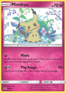 SUN AND MOON, Black Star Promo - SM163 : Mimikyu (Holo) (9542111789303)