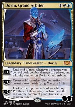 MTG - Ravnica Allegiance - 167/259 : Dovin, Grand Arbiter (Non Foil) (9519062057207)