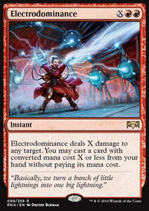 MTG - Ravnica Allegiance - 099/259 : Electrodominance (Non Foil) (9519048524023)