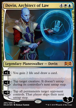 MTG - Ravnica Allegiance - 265/259 : Dovin, Architect of Law (Foil) (9519061696759)