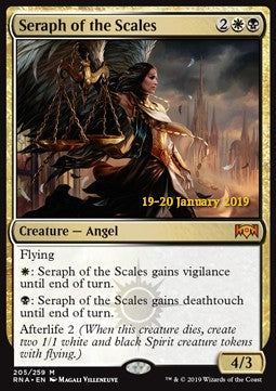 MTG - Ravnica Allegiance - 205/259 : Seraph of the Scales (Non Foil) (9519052783863)