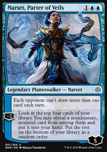 MTG - War of the Spark - 061/264 : Narset, Parter of Veils (Non Foil) (8376892653815)