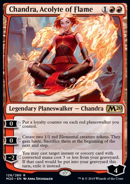 MTG - Core 2020 - 126/280 : Chandra, Acolyte of Flame (Non Foil) (14831750218109)