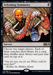 MTG - Core 2020 - 113/280 : Scheming Symmetry (Non Foil) (14831750185341)