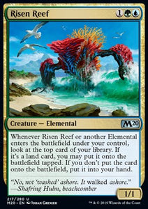 MTG - Core 2020 - 217/280 : Risen Reef (Non Foil) (8002293498103)