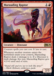 MTG - Core 2020 - 150/280 : Marauding Raptor (Non Foil) (14831750381949)