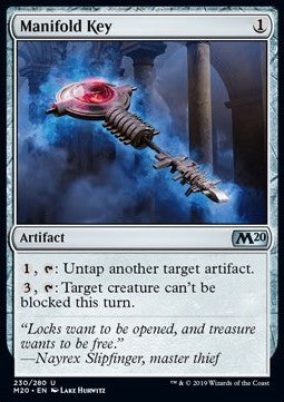 MTG - Core 2020 - 230/280 : Manifold Key (Non Foil) (9519095873783)