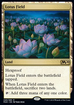 MTG - Core 2020 - 249/280 : Lotus Field (Non Foil) (14831755854205)