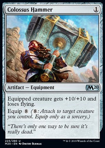 MTG - Core 2020 - 223/280 : Colossus Hammer (Foil) (14831752872317) (14831753265533)