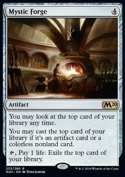 MTG - Core 2020 - 233/280 : Mystic Forge (Foil) (14831752446333)