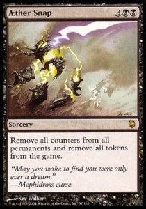 MTG - Darksteel - 084/145 : Aether Snap (Non Foil) (9508774641911)