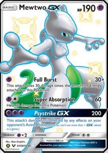 SUN AND MOON, Hidden Fates - SV59/SV94 : Mewtwo GX (Shiny Vault) (14845918347645)