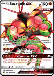 SUN AND MOON, Hidden Fates - SV68/SV94 : Buzzwole GX (Shiny Vault) (9532819964151)