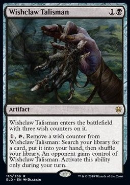 MTG - Throne of Eldraine - 110/269 : Wishclaw Talisman (Non Foil) (9521734779127)