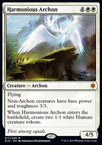 MTG - Throne of Eldraine - 017/269 : Harmonious Archon (Non Foil) (8370920423671)