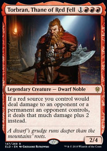 MTG - Throne of Eldraine - 147/269 : Torbran, Thane of Red Fell (Non Foil) (9509415944439)