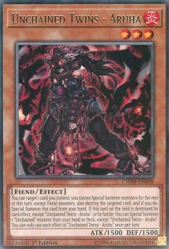 Chaos Impact - CHIM-EN008 : Unchained Twins - Aruha (Rare) - 1st Edition (8080458678519)