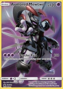 SUN AND MOON, Black Star Promo - SM228 : Armored Mewtwo (Full Art) (9534417076471)