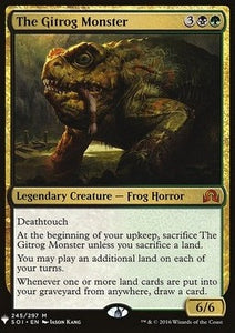 MTG - Mystery Booster - 245/297 : The Gitrog Monster (Non Foil) (8002243297527)